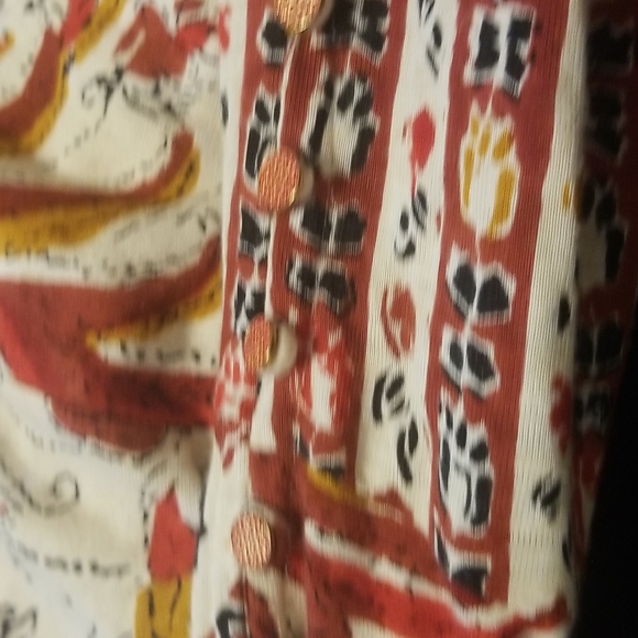 Soft Surroundings Plus Linen Blend Sugar Maple Tunic Top - Picture 7 of 7